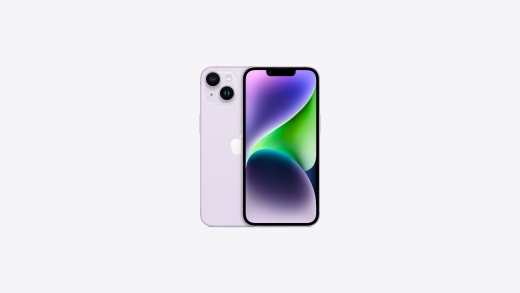 Apple iPhone 14 128 GB Violett MPV03ZD/A