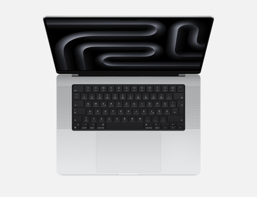 Apple MacBook Pro 14 (2023) M3 8-Core CPU, 1 TB SSD, 8 GB RAM, silber MR7K3D/A