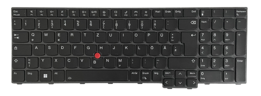 Thinkpad T16/P16 Gen 2 Tastatur Deutsch