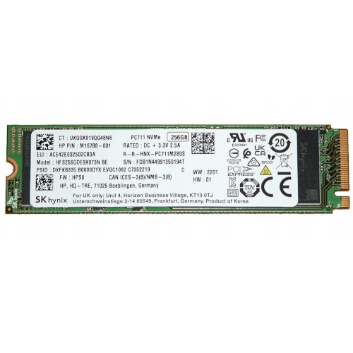 SK hynix PC711 256GB M2 80mm