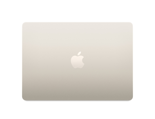 MacBook Air 13,6" M4 2025 Chip mit 10‑Core CPU, 8‑Core GPU und 16‑Core Neural Engine, Starlight 256 GB SSD