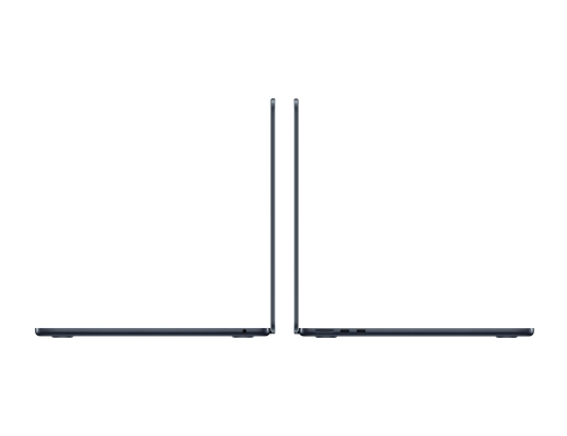 MacBook Air 13,6" M4 2025 Chip mit 10‑Core CPU, 10‑Core GPU und 16‑Core Neural Engine, Midnight, 256 GB SSD