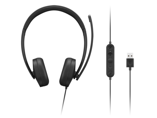 Lenovo USB-A Wired Stereo Headset Gen 2 4XD1P83425
