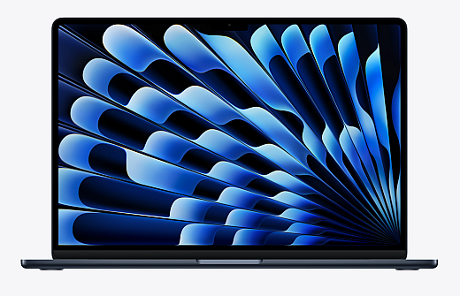MacBook Air 13,6" M5 2026 Chip mit 10‑Core CPU, 8‑Core GPU und 16‑Core Neural Engine, Midnight 512 GB SSD