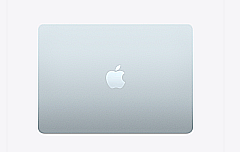 MacBook Air 15,3" M5 2026 Chip mit 10‑Core CPU, 10‑Core GPU und 16‑Core Neural Engine, Himmelblau 512 GB SSD