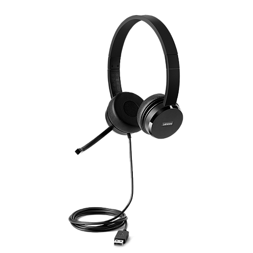 Lenovo 100 Stereo USB Headset 4XD0X88524