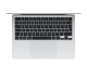 MacBook Air 13,6" M4 2025 Chip mit 10‑Core CPU, 10‑Core GPU und 16‑Core Neural Engine, Silver, 512 GB SSD