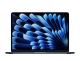 MacBook Air 15" M4 2025 Chip mit 10‑Core CPU, 10‑Core GPU und 16‑Core Neural Engine, Midnight 256 GB SSD