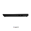 Linke Seitenansicht des Lenovo ThinkPad T14 G7 Intel 21WN009XGE mit Anschlussübersicht und kompakter Bauform.