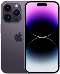 Apple iPhone 14 Pro 128 GB Dunkellila MQ0G3ZD/A