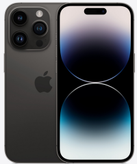 Apple iPhone 14 Pro Max 128 GB Space Schwarz MQ9P3ZD/A