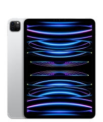 Apple iPad Pro (2022) 11 - Wi-Fi + Cellular - 2 TB - Silber MNYM3FD/A