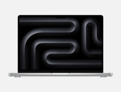 Apple MacBook Pro 14 (2023) M3 Max Chip mit 14‑Core CPU, 30‑Core GPU, 1 TB SSD, 36 GB RAM, silber MRX83D/A