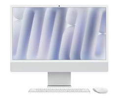 iMac 24" Apple M4 Chip 10-Core CPU / 10-Core GPU / 16 GB RAM, 256GB SSD, 4.5K Retina Display, Silber