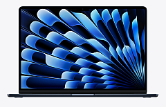 MacBook Air 13,6" M5 2026 Chip mit 10‑Core CPU, 10‑Core GPU und 16‑Core Neural Engine, Midnight 512 GB SSD