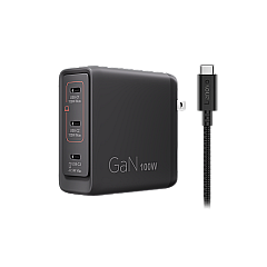Lenovo Multi-Port USB-C 100W GaN Ladegerät 40AW100BEU
