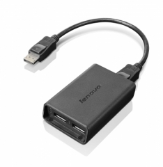 Lenovo DisplayPort to Dual-DisplayPort Monitor Cable